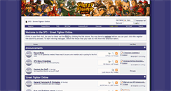 Desktop Screenshot of forums.streetfighteronline.com